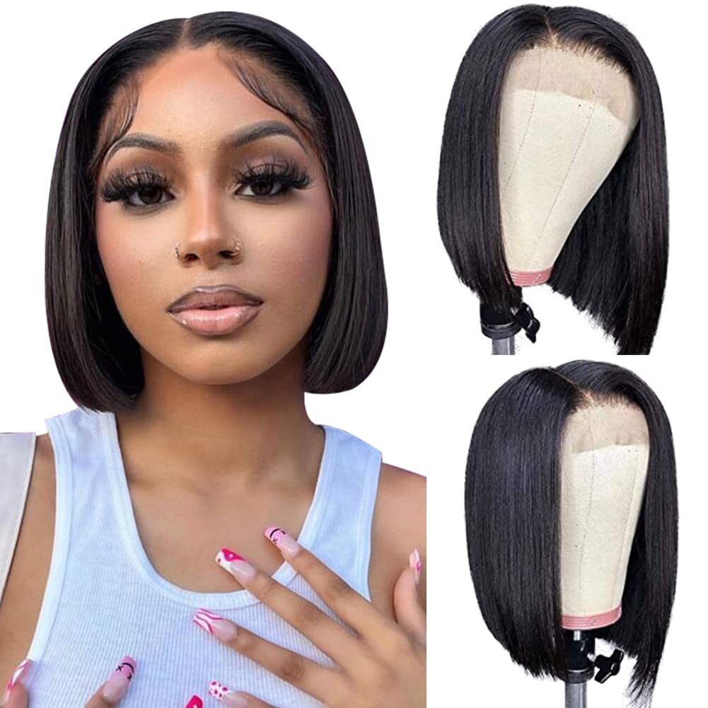 Human hair wig reference photography